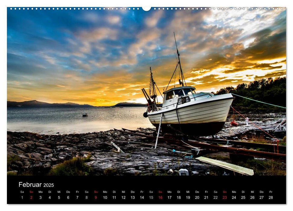 Nördliches Norwegen (CALVENDO Premium Wandkalender 2025)