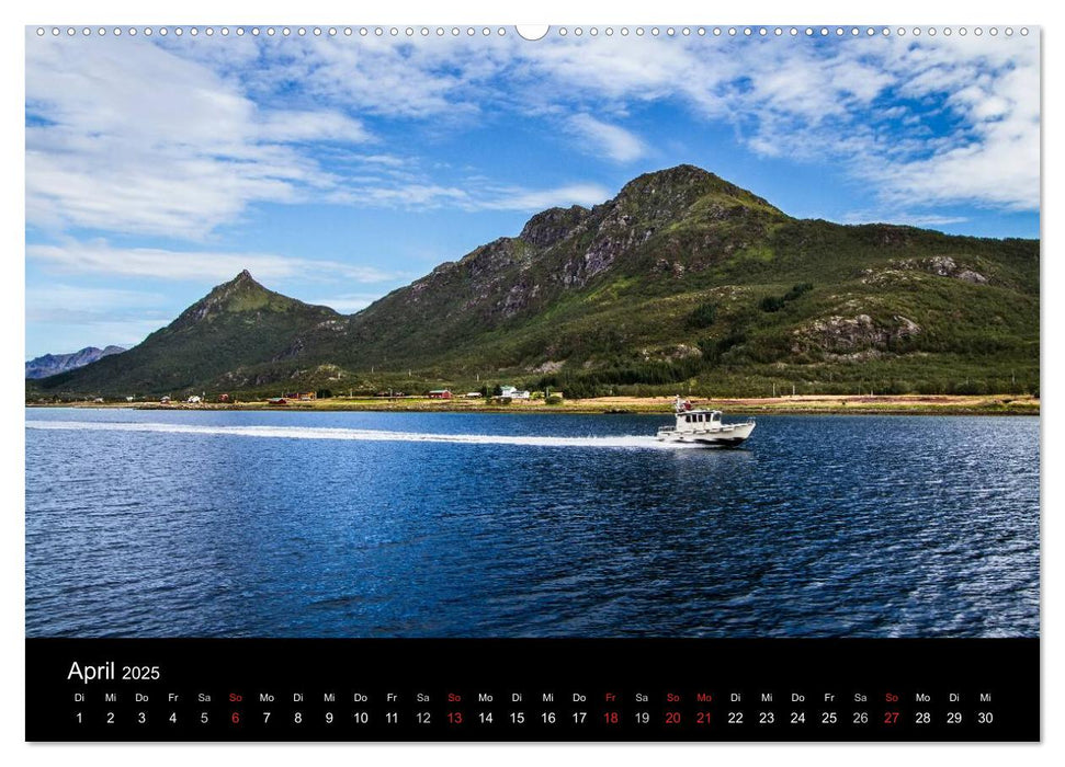 Nördliches Norwegen (CALVENDO Premium Wandkalender 2025)