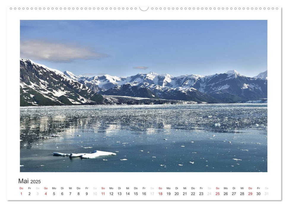 ALASKA Gletscher EIS (CALVENDO Premium Wandkalender 2025)