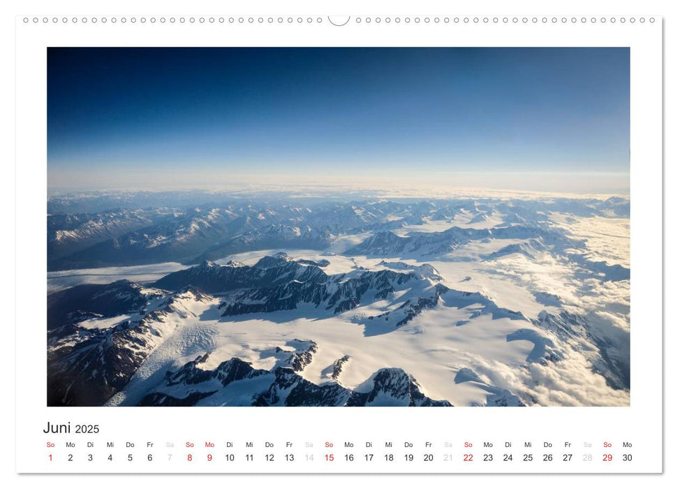 ALASKA Gletscher EIS (CALVENDO Premium Wandkalender 2025)