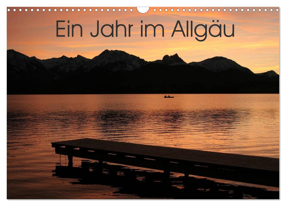 Ein Jahr im Allgäu (CALVENDO Wandkalender 2025)