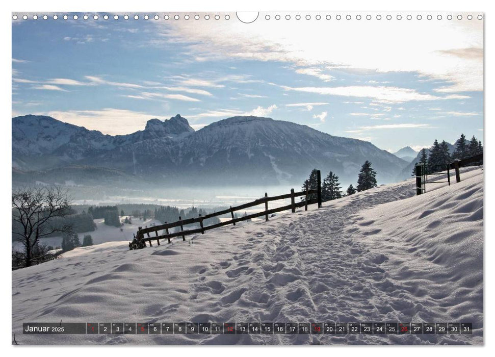 Ein Jahr im Allgäu (CALVENDO Wandkalender 2025)