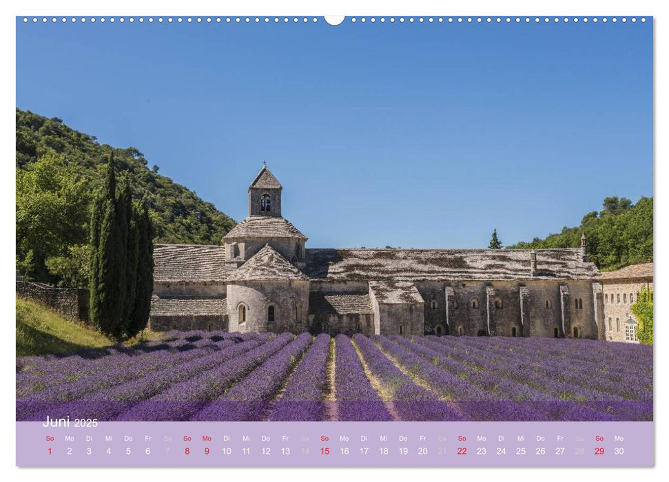Die Farbe des Lavendels (CALVENDO Premium Wandkalender 2025)