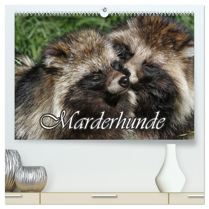 Marderhunde (CALVENDO Premium Wandkalender 2025)