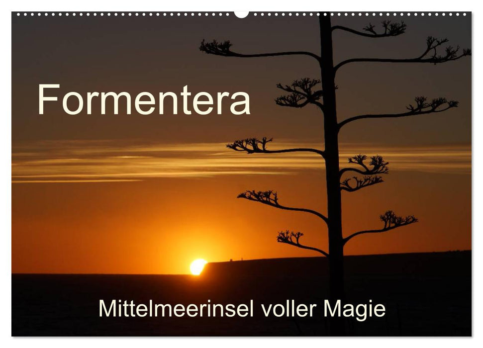 Formentera - Mittelmeerinsel voller Magie (CALVENDO Wandkalender 2025)