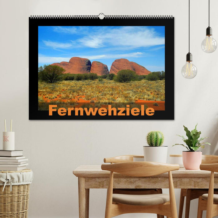 Fernwehziele (CALVENDO Wandkalender 2025)