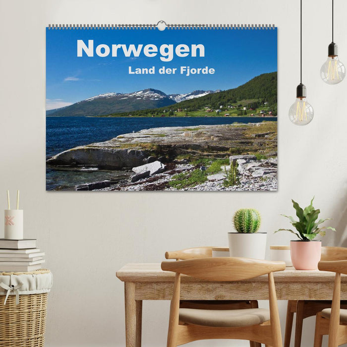 Norwegen - Land der Fjorde (CALVENDO Wandkalender 2025)