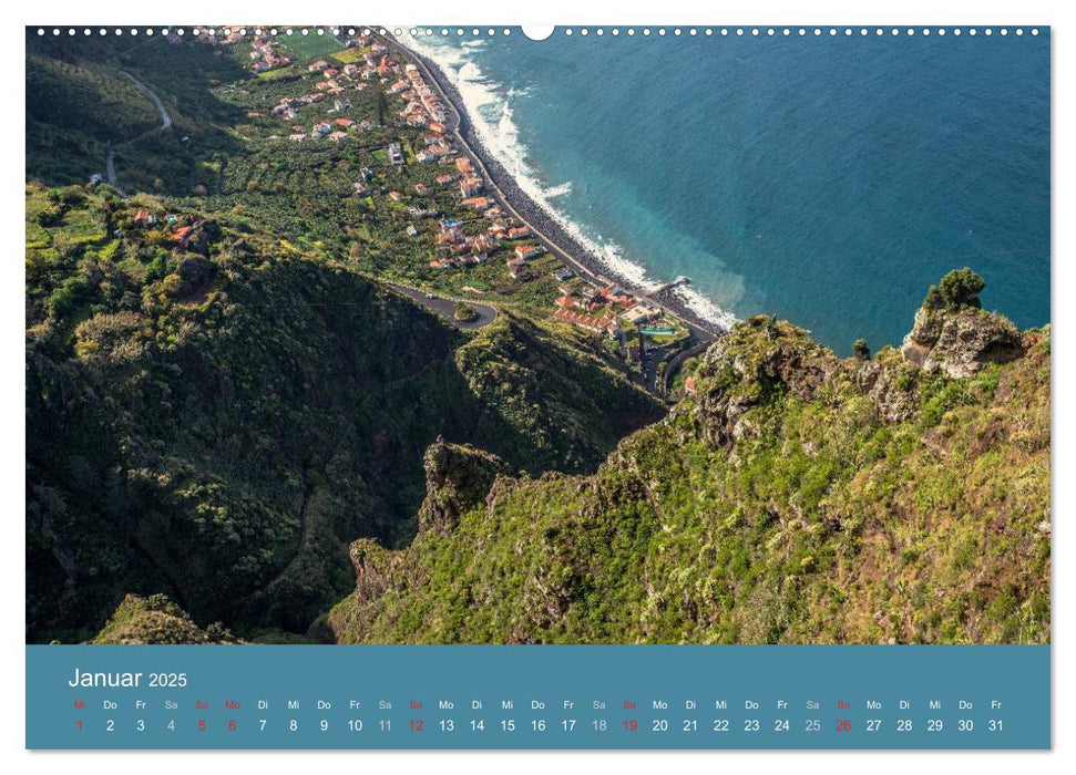 Zauberhaftes Madeira (CALVENDO Wandkalender 2025)