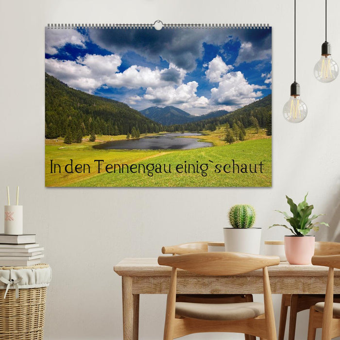 In den Tennengau einig`schaut (CALVENDO Wandkalender 2025)