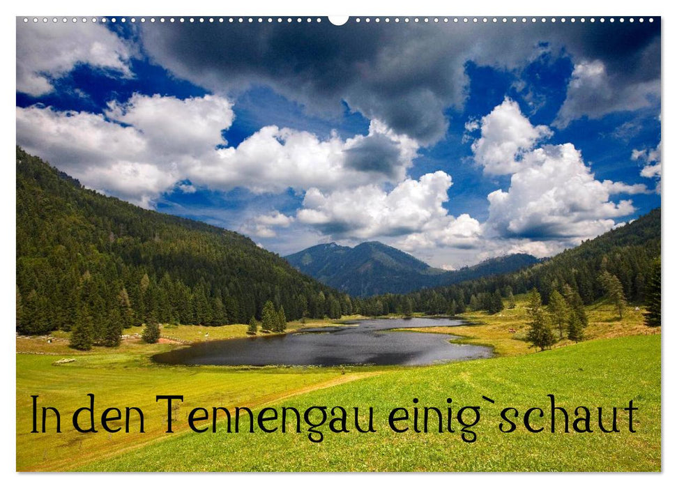 In den Tennengau einig`schaut (CALVENDO Wandkalender 2025)