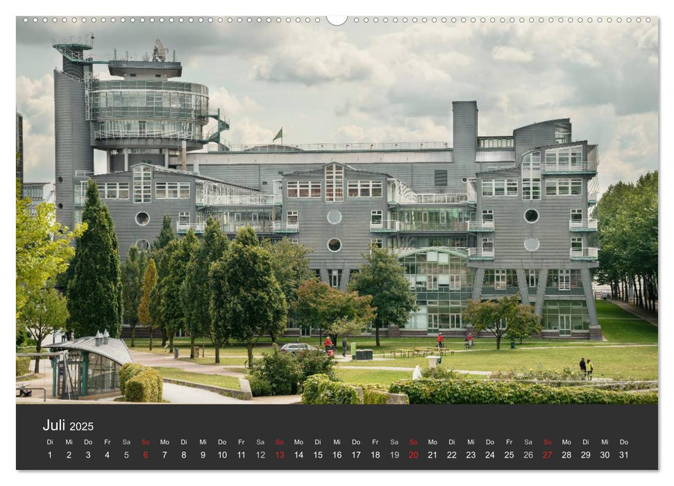 Hamburger Stadtansichten (CALVENDO Premium Wandkalender 2025)