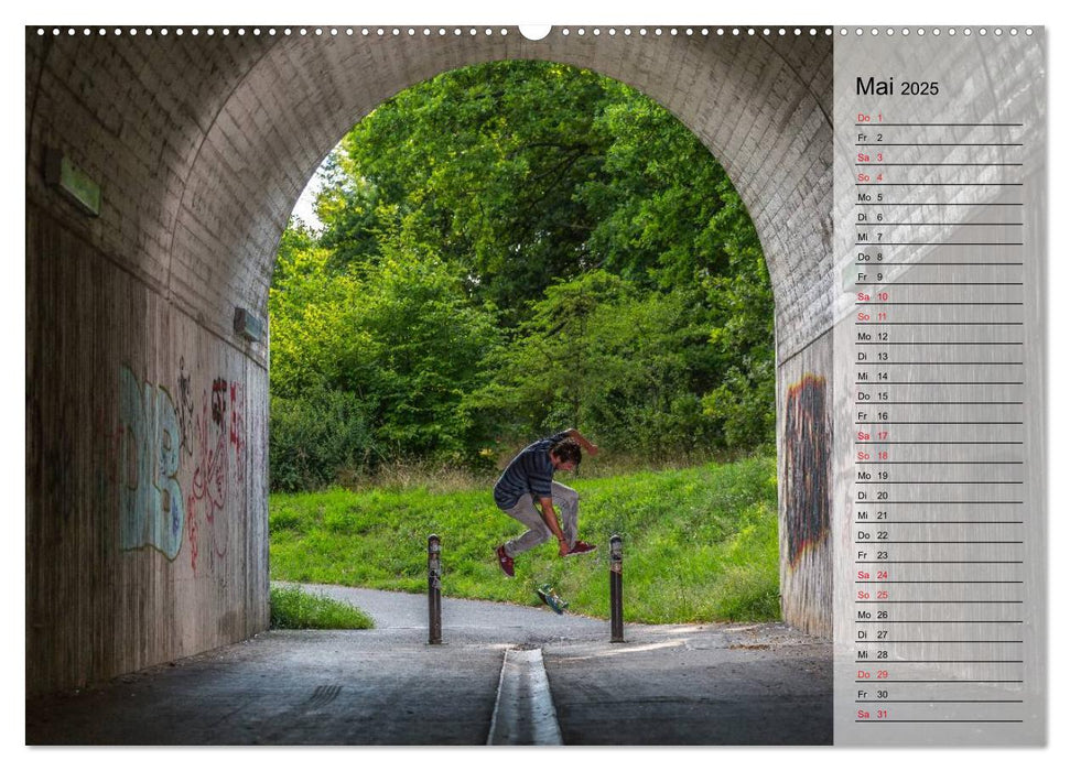 IT's Skateboarding - Style auf der Straße (CALVENDO Premium Wandkalender 2025)