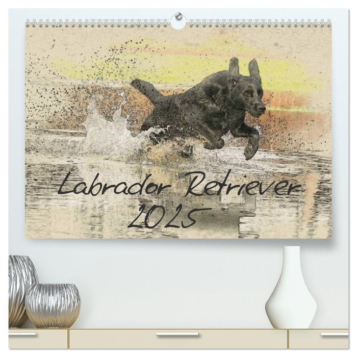 Labrador Retriever 2025 (CALVENDO Premium Wandkalender 2025)