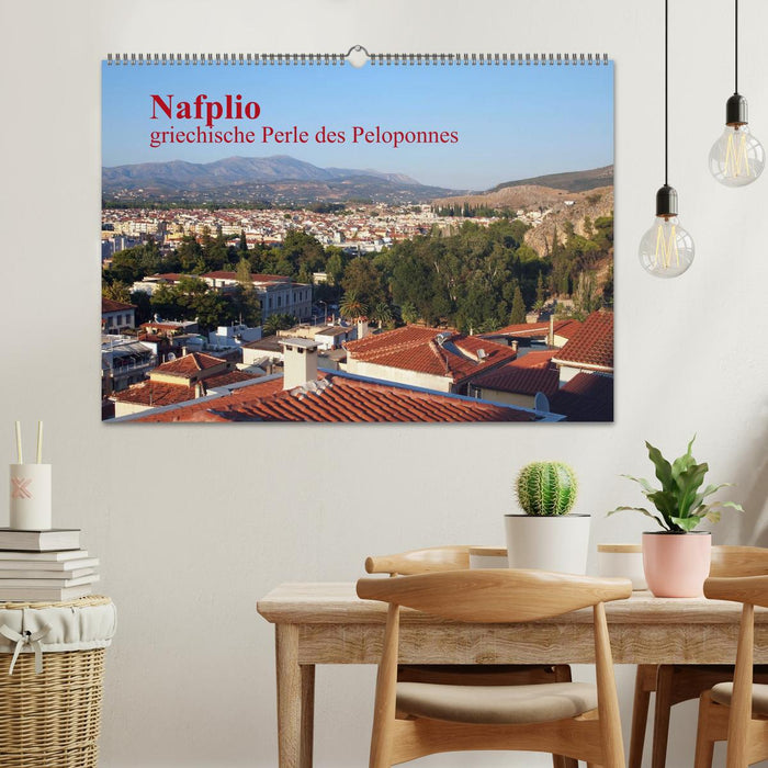 Nafplio – griechische Perle des Peloponnes (CALVENDO Wandkalender 2025)