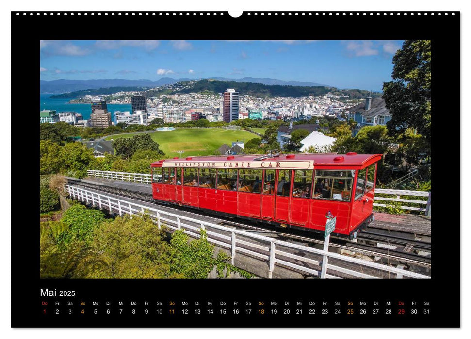 Eine Reise durch Neuseeland (CALVENDO Premium Wandkalender 2025)