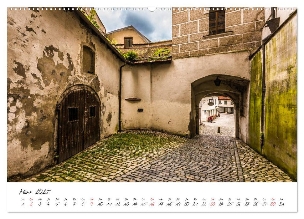 Romantisches Neuburg an der Donau (CALVENDO Premium Wandkalender 2025)