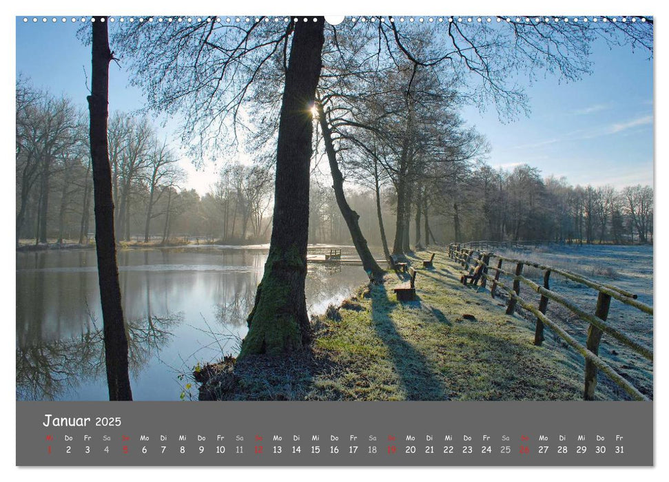 Wunderschöne Landschaften des Nordens (CALVENDO Wandkalender 2025)