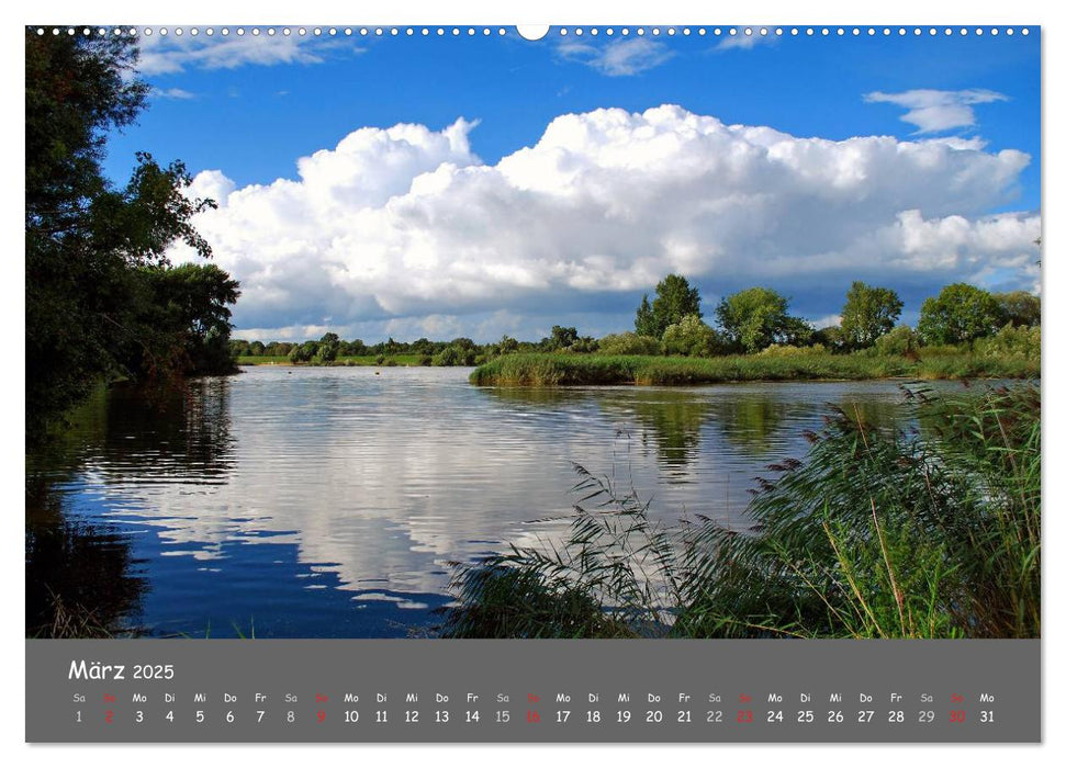 Wunderschöne Landschaften des Nordens (CALVENDO Wandkalender 2025)