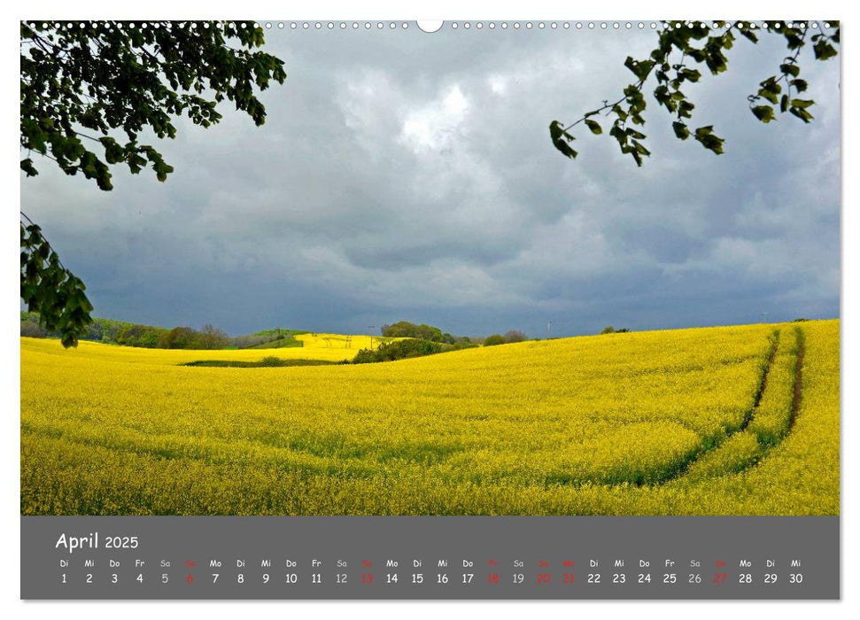 Wunderschöne Landschaften des Nordens (CALVENDO Wandkalender 2025)