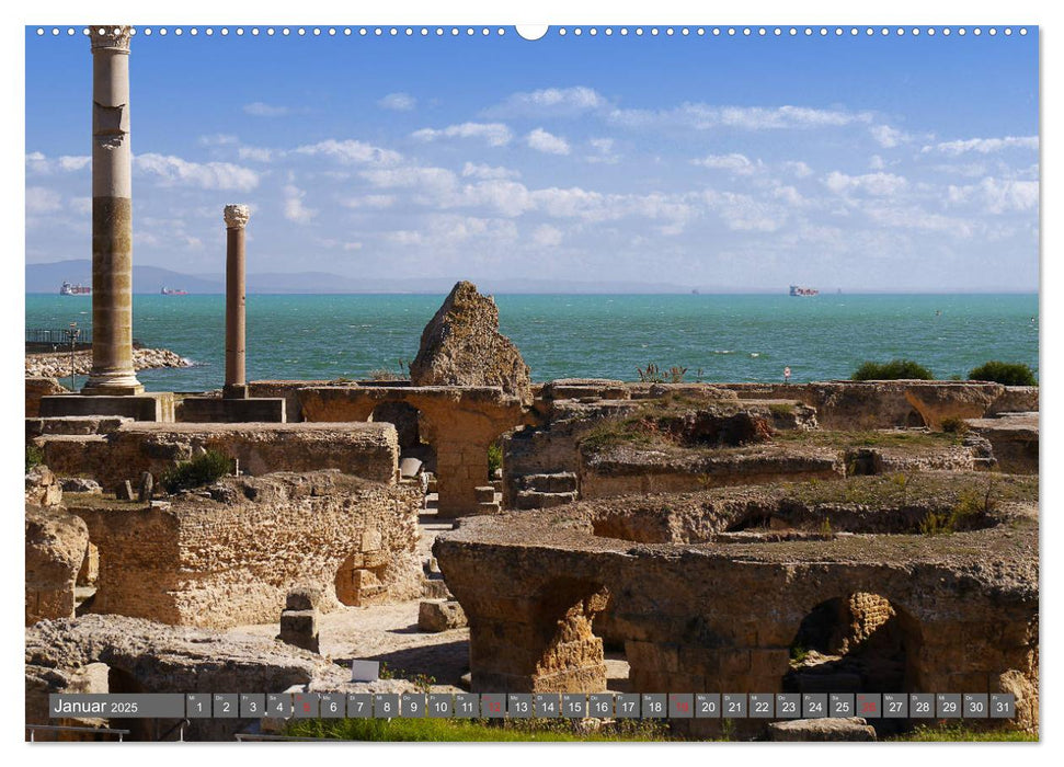 Tunesien - mediterrane Brücke zum Orient (CALVENDO Premium Wandkalender 2025)