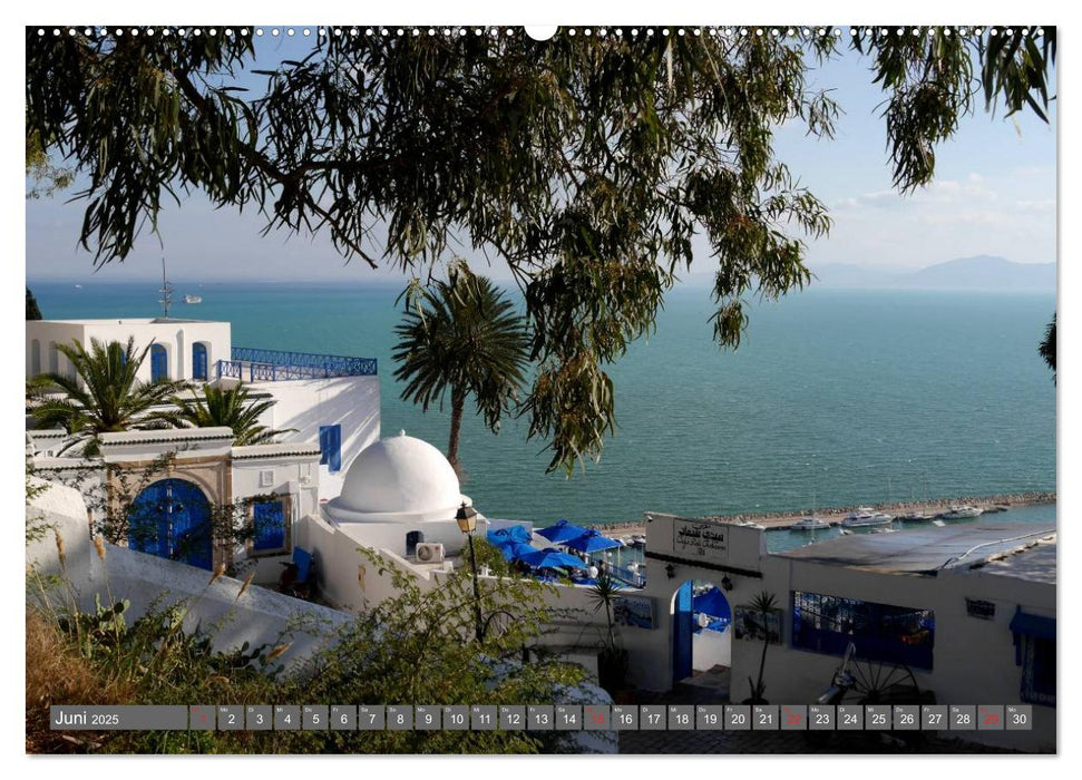 Tunesien - mediterrane Brücke zum Orient (CALVENDO Premium Wandkalender 2025)