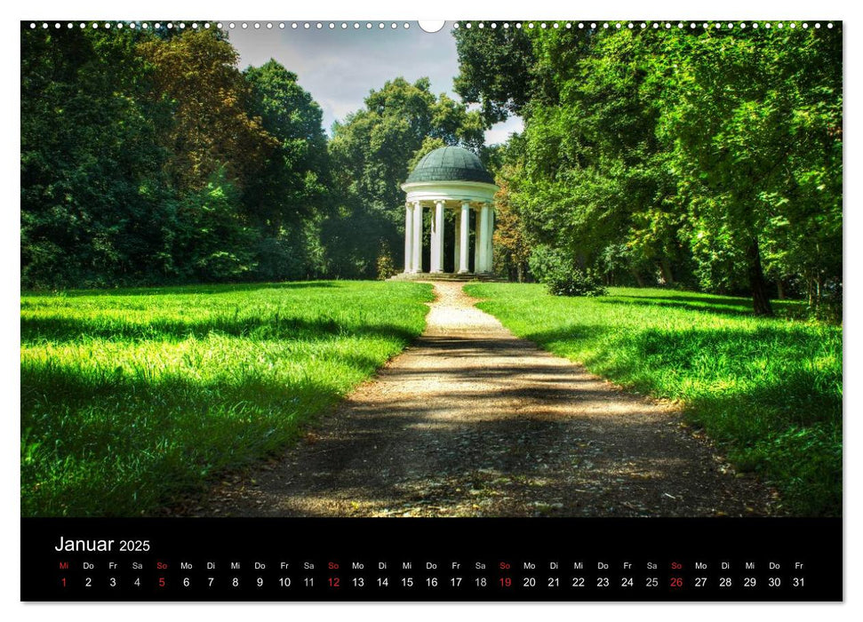 Dessau - Kulturlandschaft (CALVENDO Premium Wandkalender 2025)