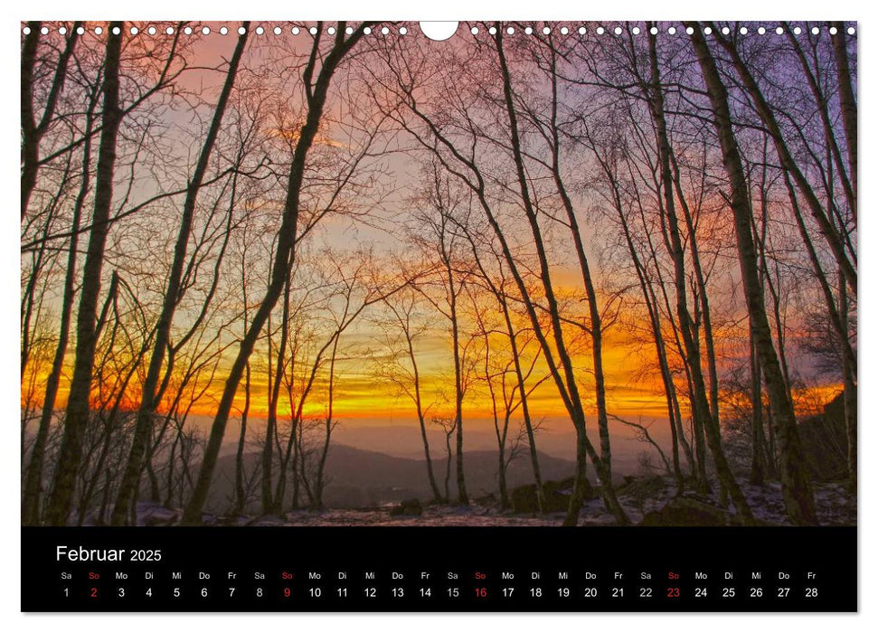 Mein liebes Lausitzer Gebirge (CALVENDO Wandkalender 2025)