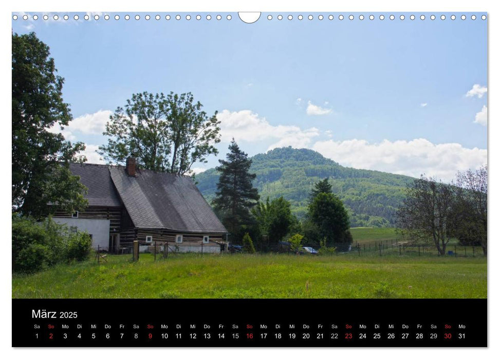 Mein liebes Lausitzer Gebirge (CALVENDO Wandkalender 2025)