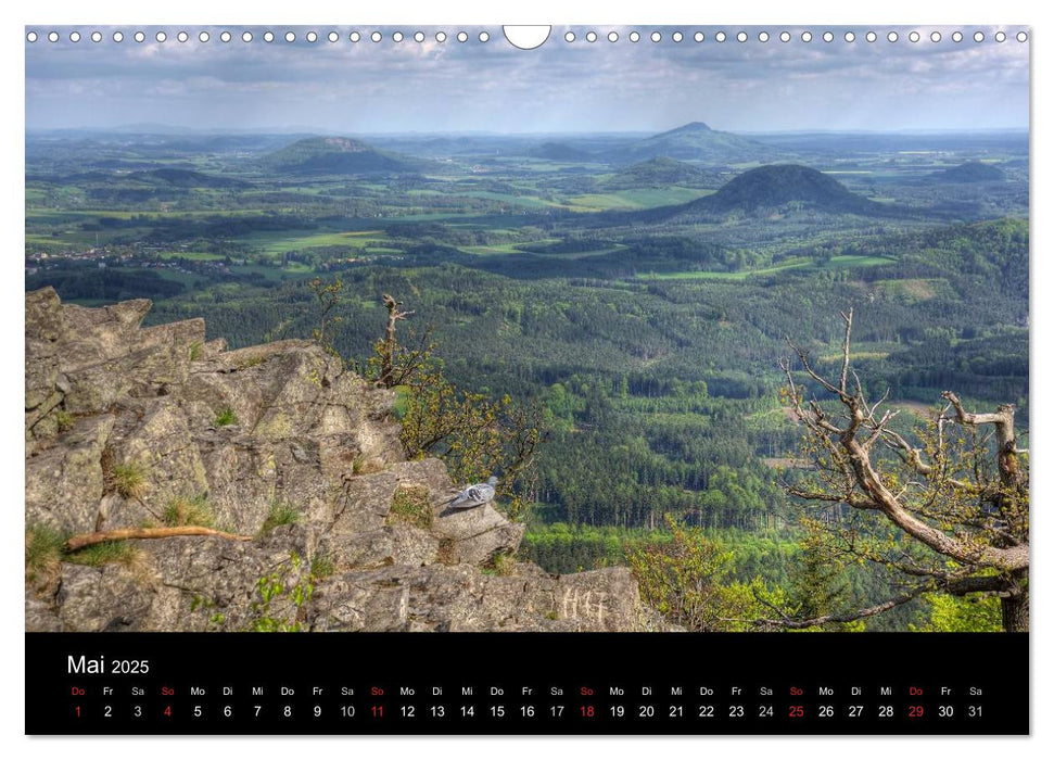 Mein liebes Lausitzer Gebirge (CALVENDO Wandkalender 2025)