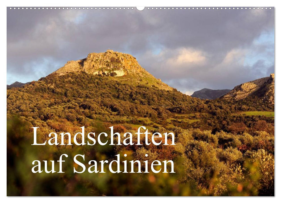 Landschaften auf Sardinien (CALVENDO Wandkalender 2025)