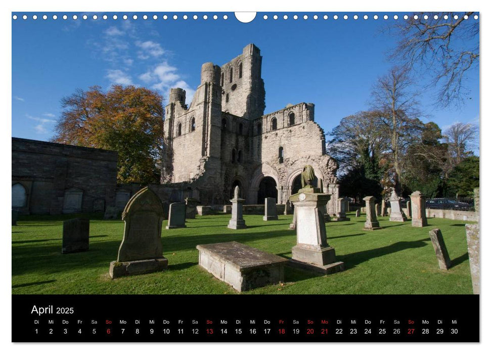 Scottish Borders und Northumberland (CALVENDO Wandkalender 2025)