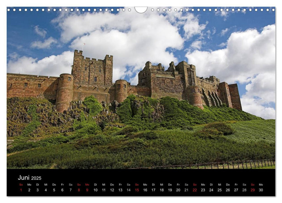 Scottish Borders und Northumberland (CALVENDO Wandkalender 2025)