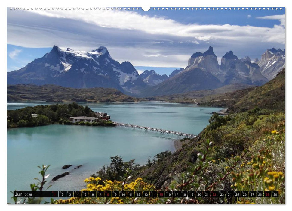 Von Iguazú bis Ushuaia - vom Regenwald bis Feuerland (CALVENDO Premium Wandkalender 2025)