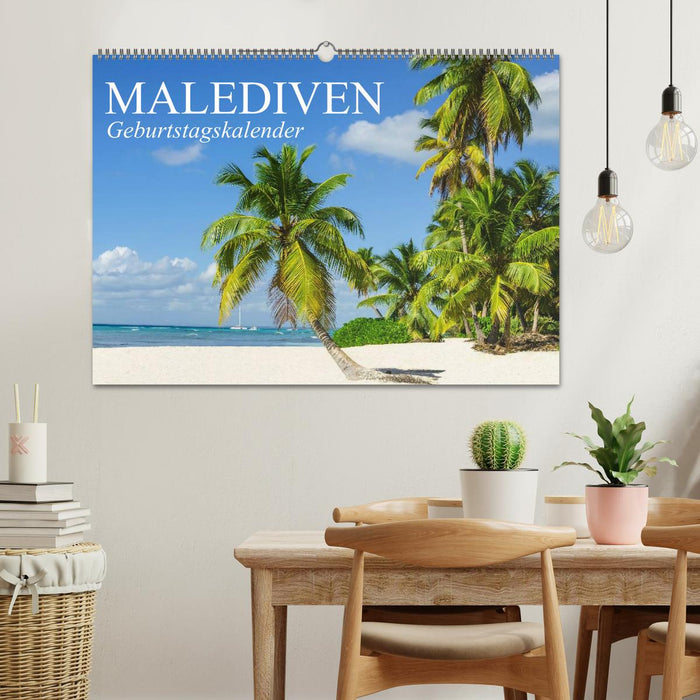 Malediven (CALVENDO Wandkalender 2025)