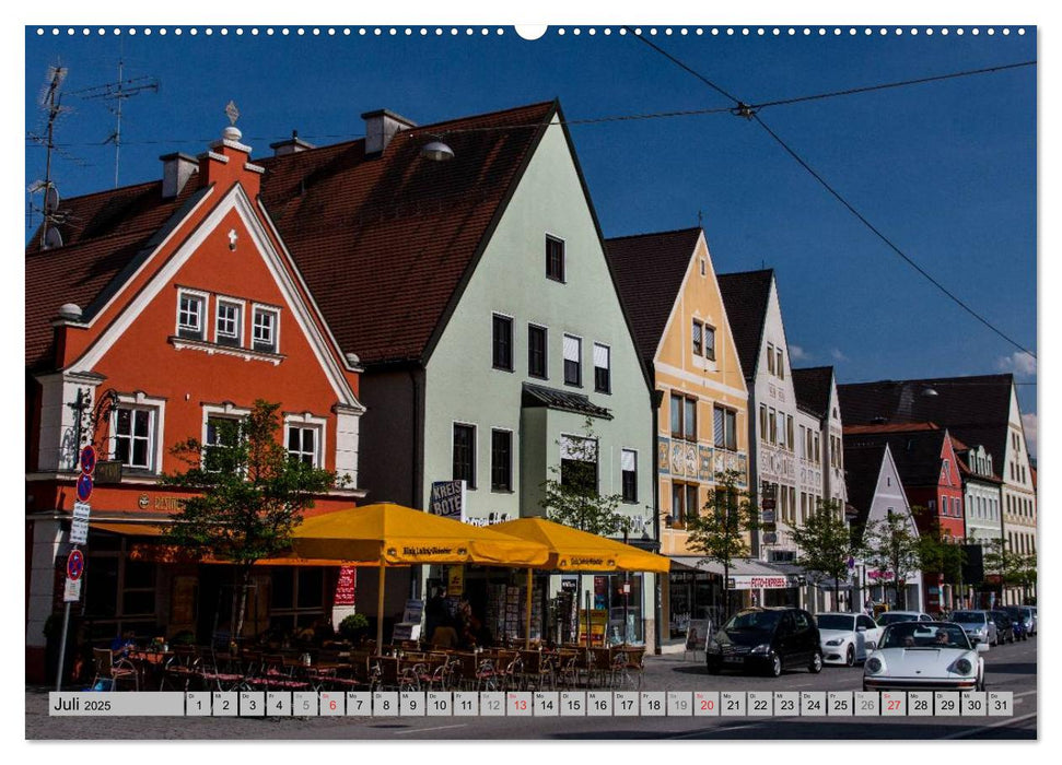 Fürstenfeldbruck und Umgebung (CALVENDO Premium Wandkalender 2025)