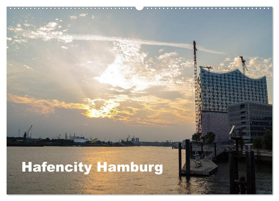 Hafencity Hamburg – die Perspektive (CALVENDO Wandkalender 2025)