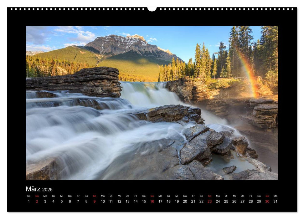 KANADA - Rocky Mountains (CALVENDO Premium Wandkalender 2025)