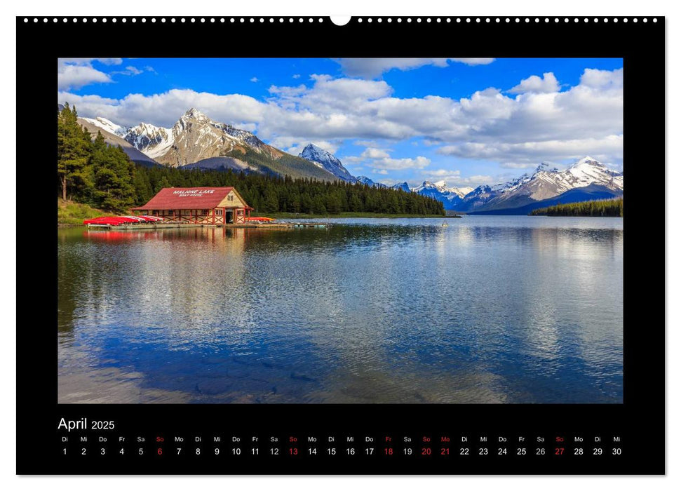 KANADA - Rocky Mountains (CALVENDO Premium Wandkalender 2025)