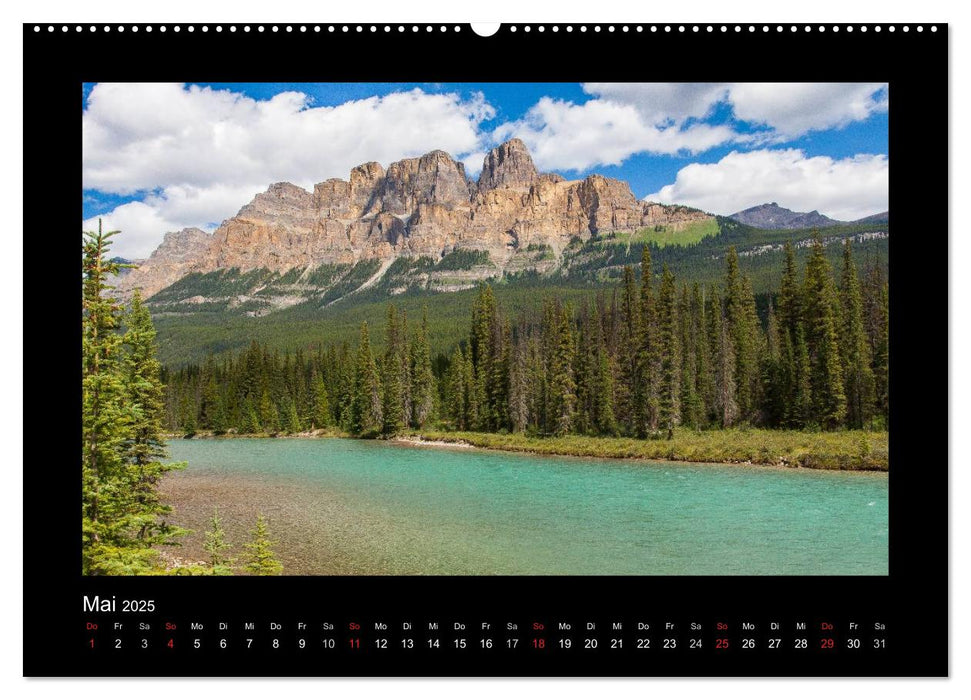 KANADA - Rocky Mountains (CALVENDO Premium Wandkalender 2025)