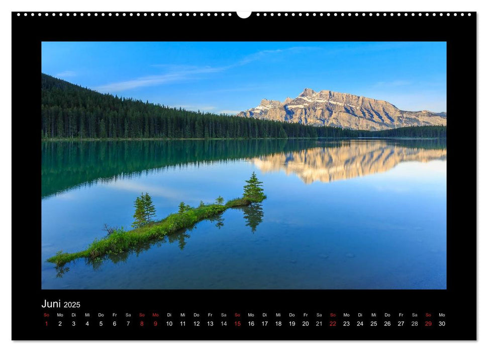 KANADA - Rocky Mountains (CALVENDO Premium Wandkalender 2025)