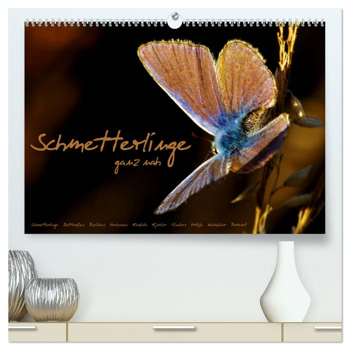 Schmetterlinge ganz nah (CALVENDO Premium Wandkalender 2025)