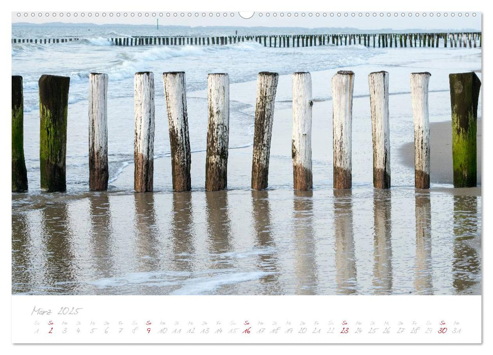 Zeeland (CALVENDO Premium Wandkalender 2025)