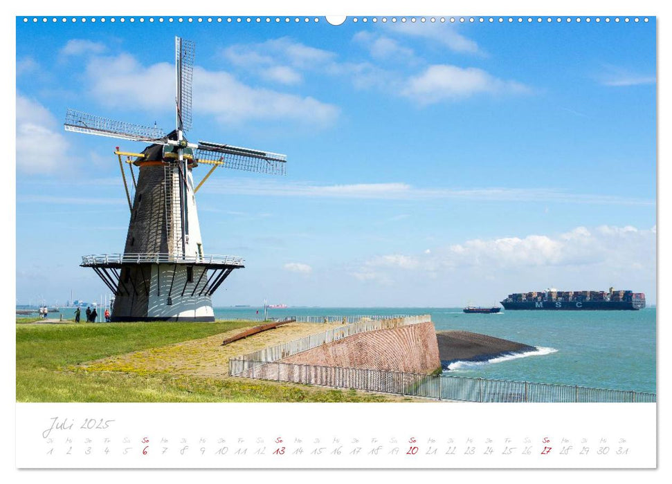 Zeeland (CALVENDO Premium Wandkalender 2025)