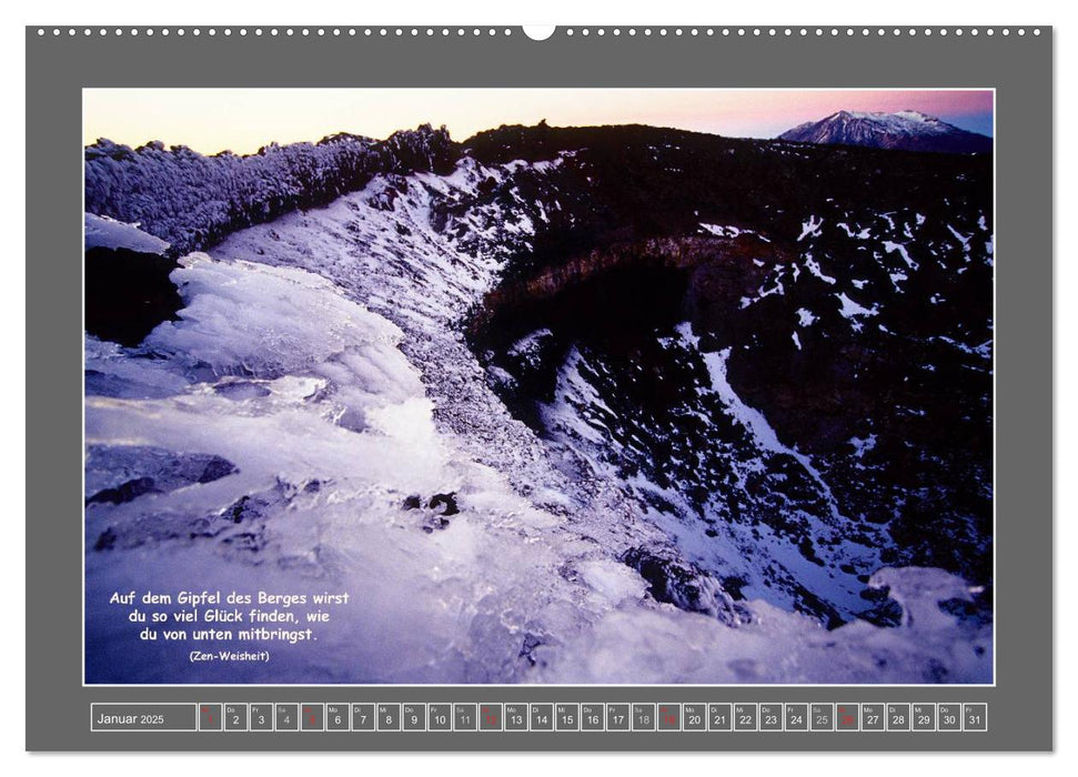 Naturwunder Neuseeland - in Bild und Text (CALVENDO Premium Wandkalender 2025)