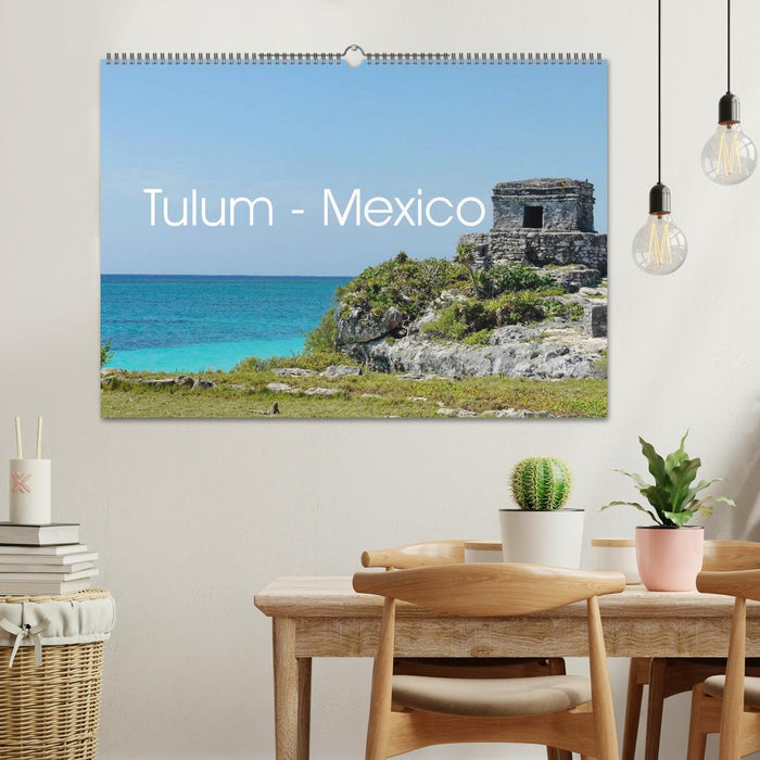 Tulum - Mexico (CALVENDO Wandkalender 2025)