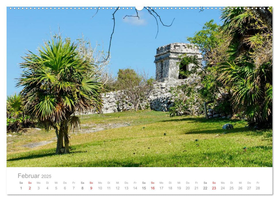 Tulum - Mexico (CALVENDO Wandkalender 2025)