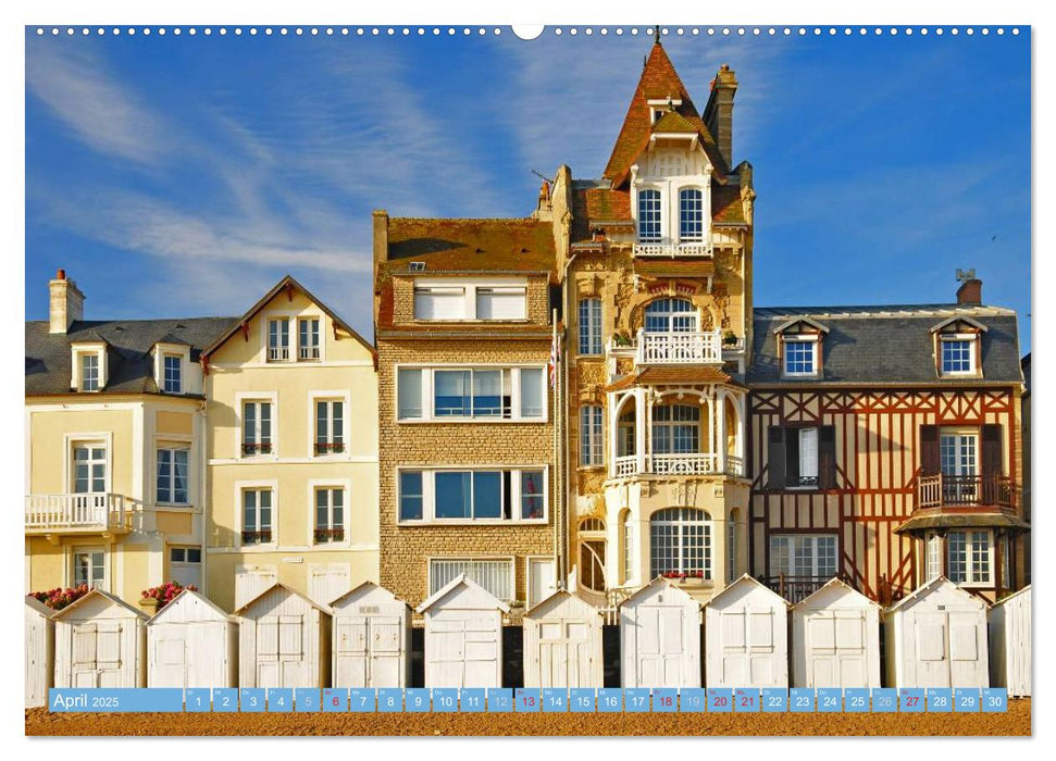 Quer durch die Normandie (CALVENDO Premium Wandkalender 2025)