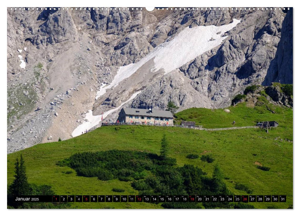 Sommer am Dachstein (CALVENDO Premium Wandkalender 2025)