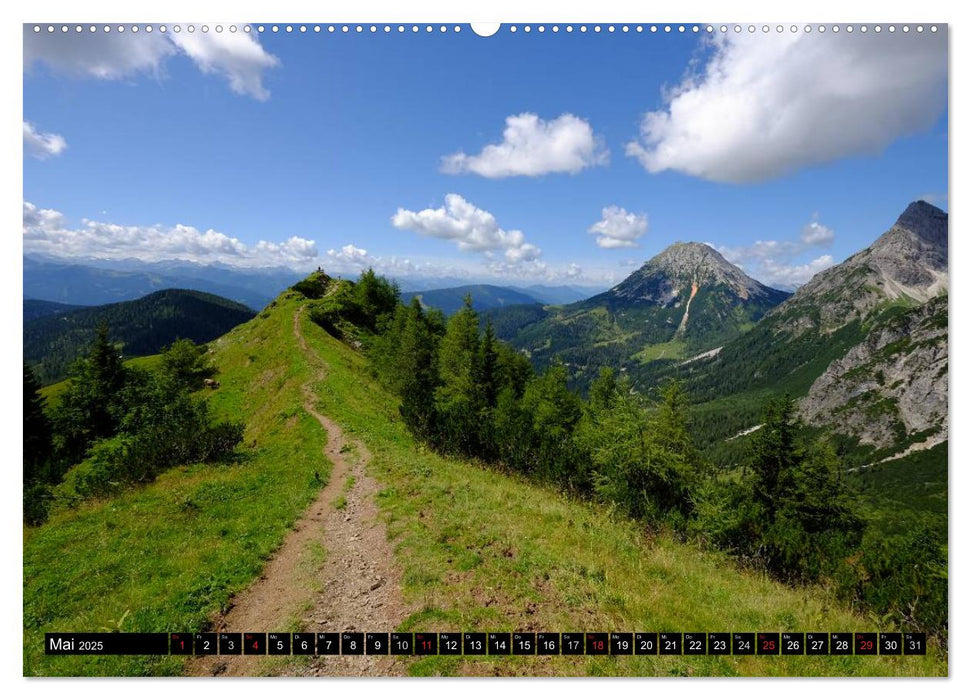 Sommer am Dachstein (CALVENDO Premium Wandkalender 2025)