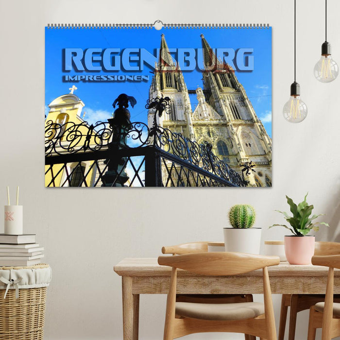 REGENSBURG - Impressionen (CALVENDO Wandkalender 2025)